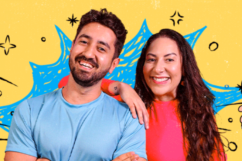 Youtubers Gabriel e Shirley fazem sessão dupla no Teatro RioMar Recife