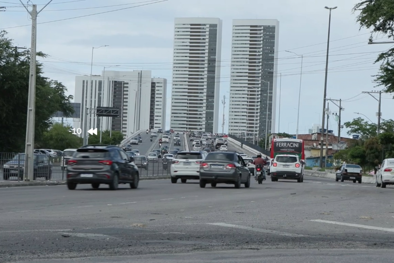 Ponte de Joana Bezerro, onde ocorreu a tentativa de assalto