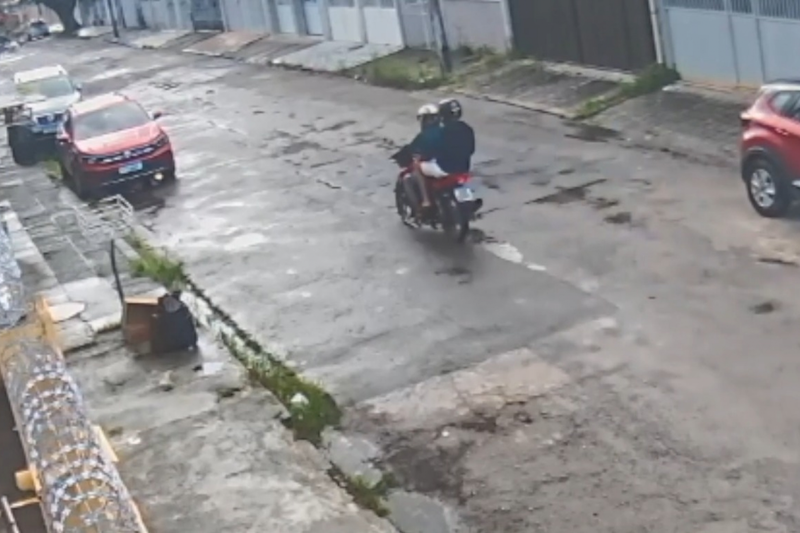 Vídeo da câmera de segurança que flagrou a ação