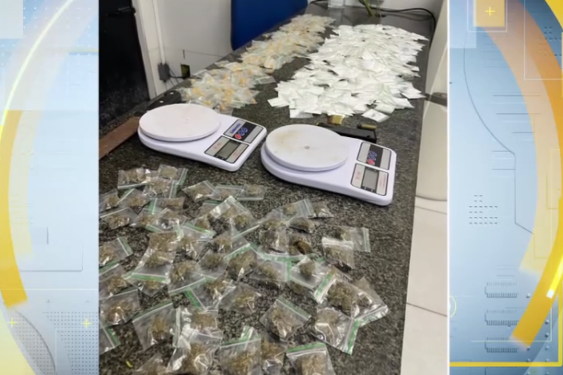 Grande apreensão de drogas na Região Metropolitana do Recife resulta na prisão de jovem de 18 anos