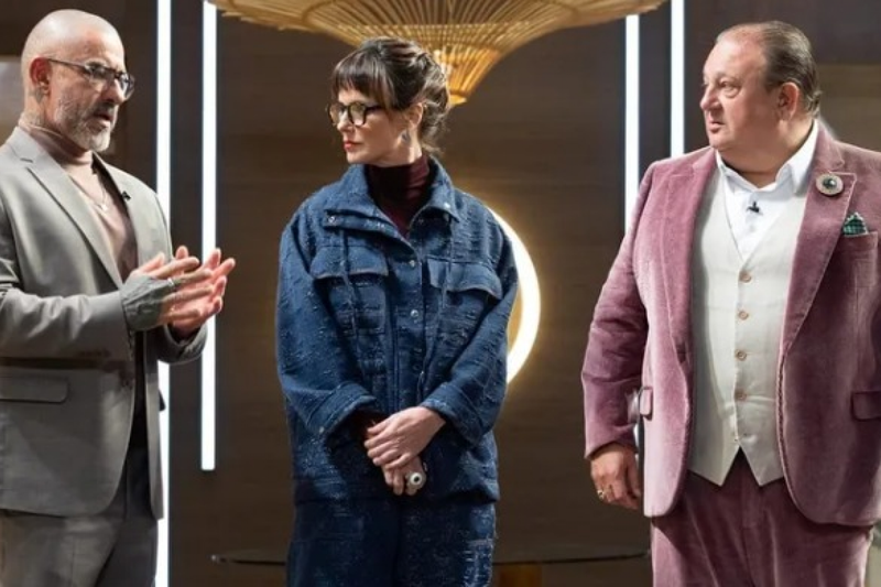 Fogaça, Helena e Jacquin no MasterChef