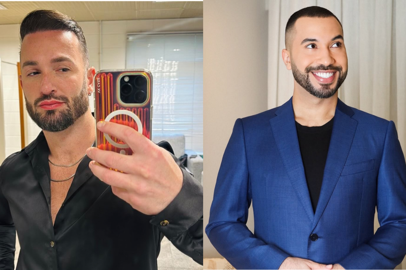 Imagem de Gil do Vigor e Diego Hypolito!