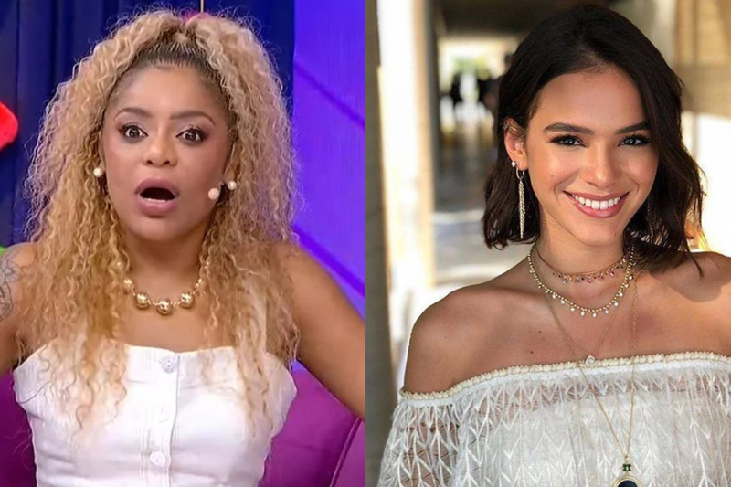 Cariúcha e Bruna Marquezine