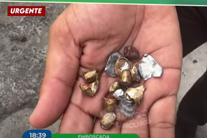 Imagem de resquícios de arma de fogo em Cruz de Rebouças, Igarassu