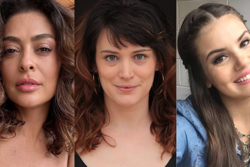 Juliana Paes, Bianca Bin e Camila Queiroz