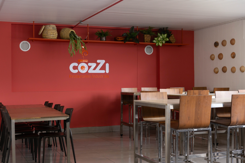 Um dos espa&ccedil;os da Cozzi Restaurantes Industriais