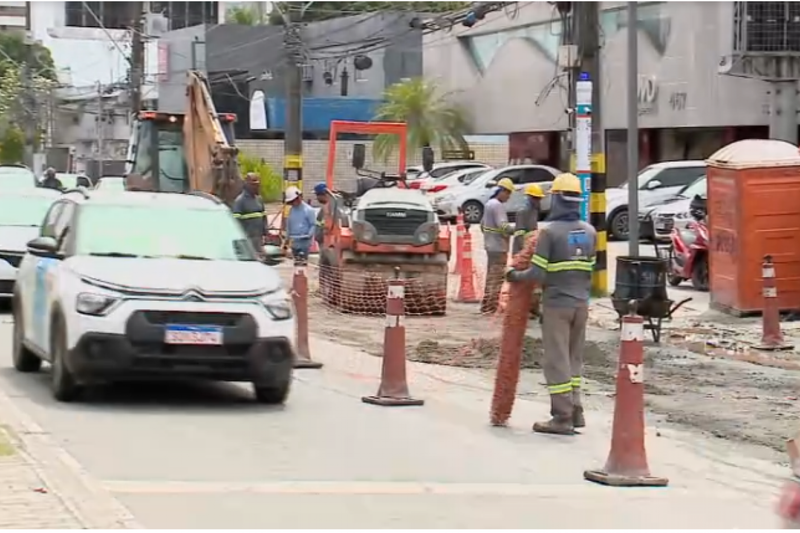 Imagem de obras em Boa Viagem