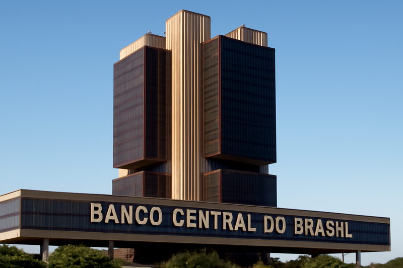 Sede do Banco Cenytral do Brasil.