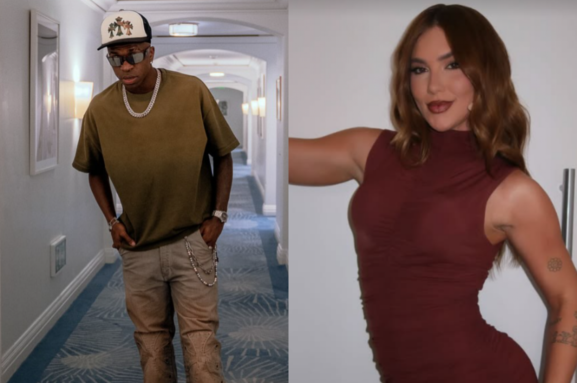Vini Jr. e Virginia Fonseca aparecem juntos na Espanha e levantam mais rumores de affair