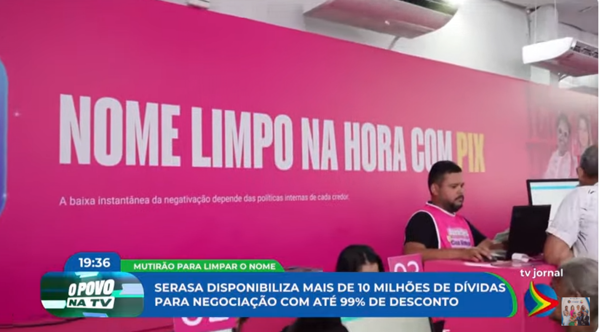 Serasa promove mutirão para renegociação de dívidas com até 99% de desconto