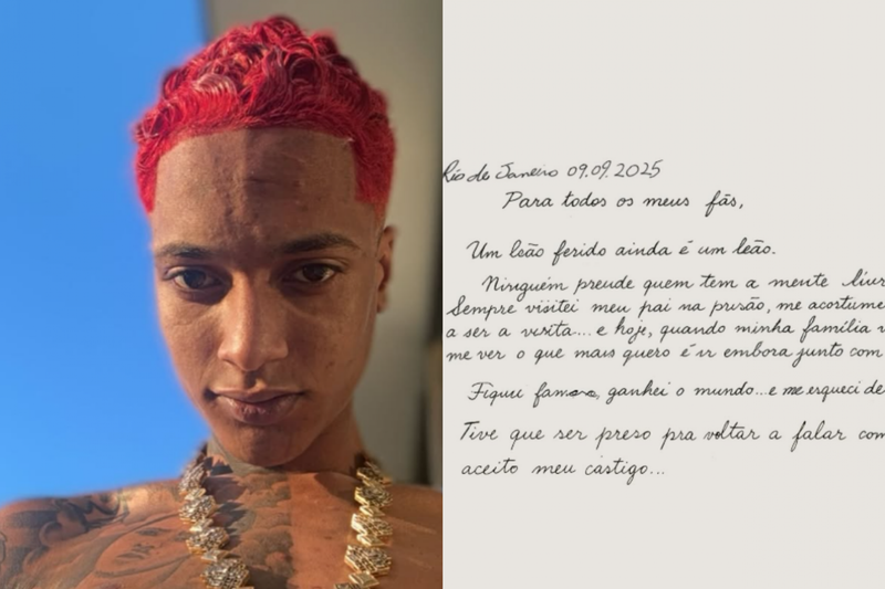 Imagem do rapper Oruam