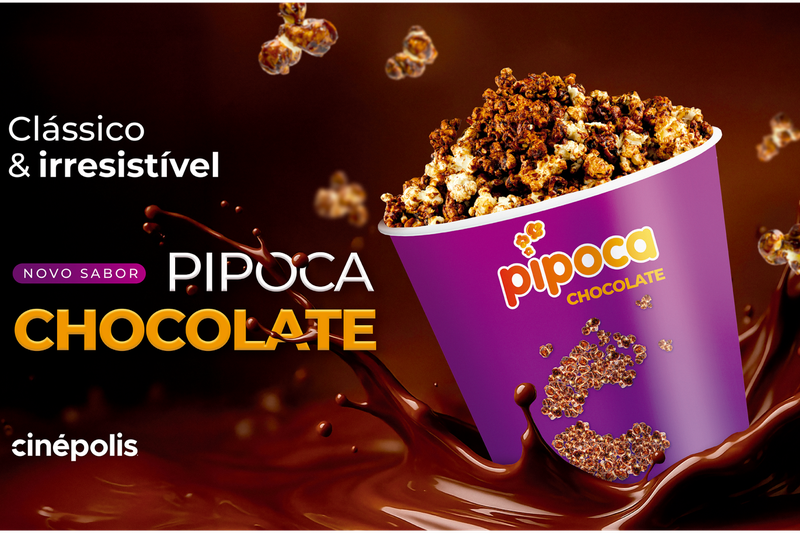 Cinépolis com novo sabor doce de pipoca