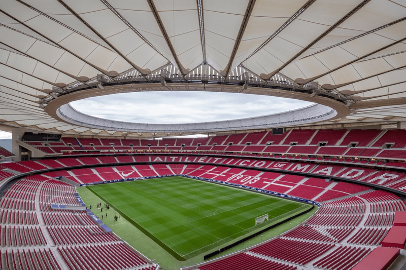 Estadio Metropolitano, casa do Atlético de Madrid