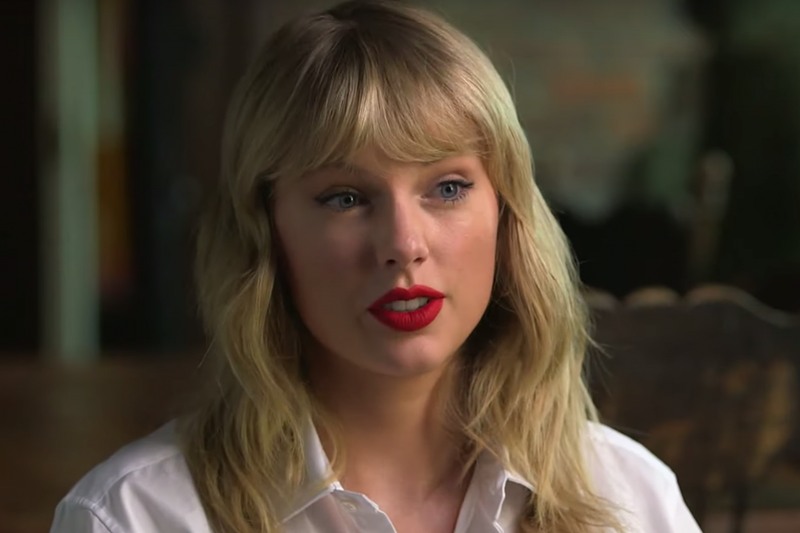 Imagem da cantora Taylor Swift