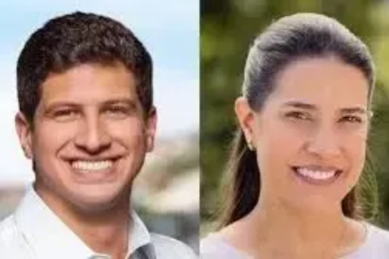 O prefeito do Recife, João Campos e a Governadora de Pernambuco, Raquel Lyra