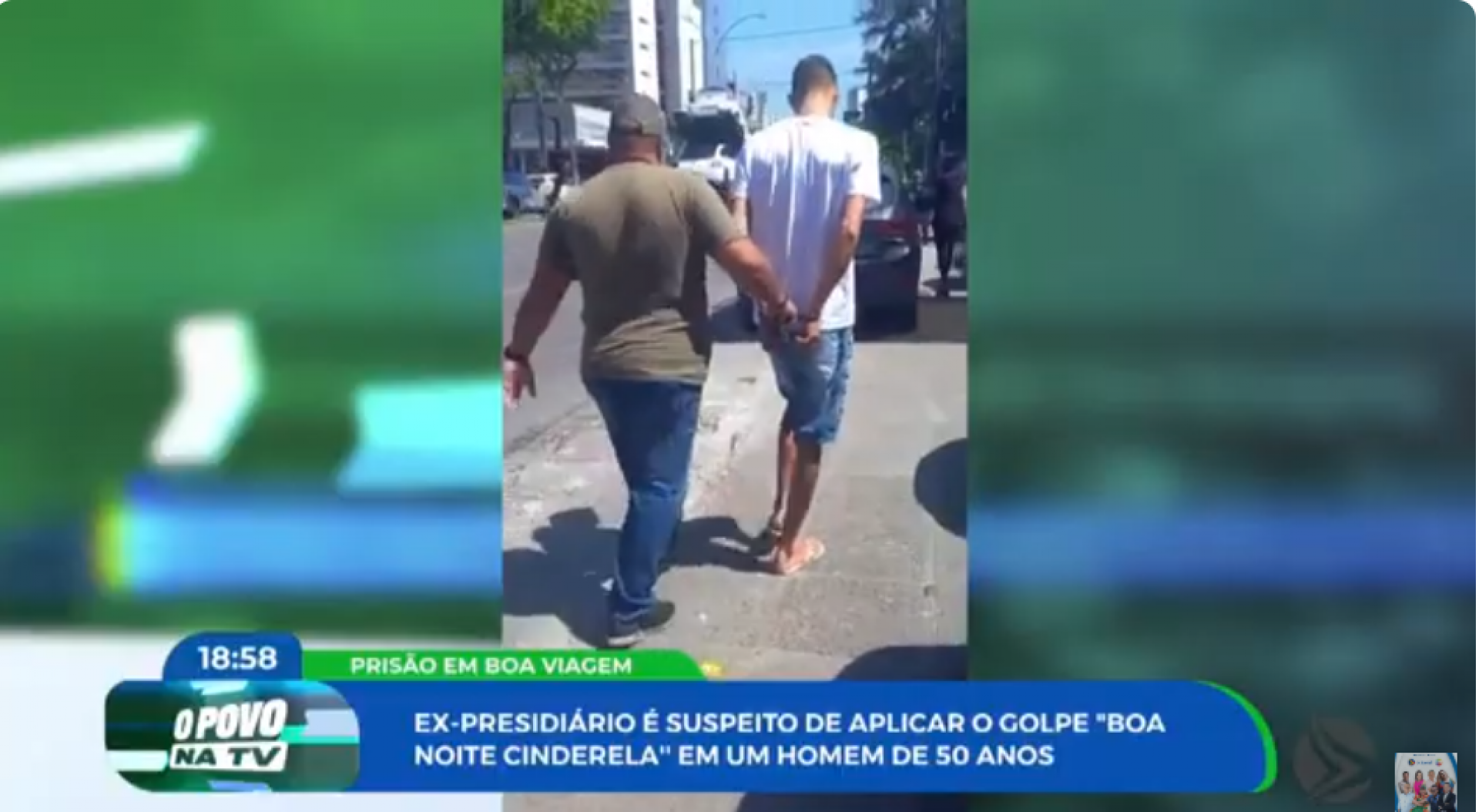 Homem suspeito de golpe "boa noite, Cinderela" é preso em Boa viagem