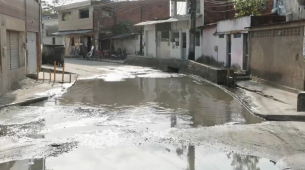 Imagens da Avenida Benjamino, localizada na região de Fragoso 