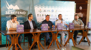 Integrantes da entrevista coletiva da Refeno 2025