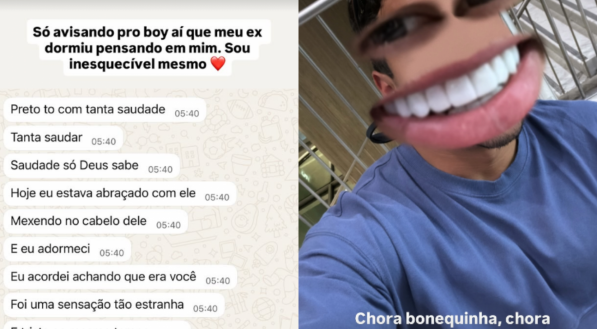 Imagem dos stories de Lucas Guimarães