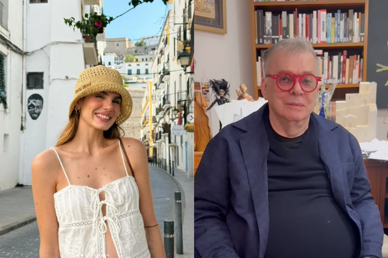Imagem de Camila Queiroz e Walcyr Carrasco