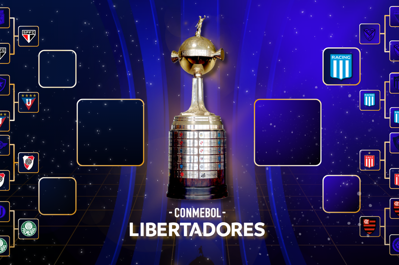 Chaveamento da Libertadores 2025