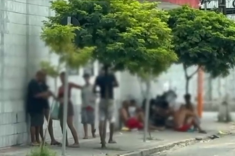 Moradores denunciam a ascensão de uma "cracolândia" no bairro de Casa Amarela