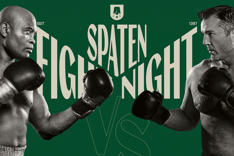 Imagem de divulgação do evento Spaten Fight Night