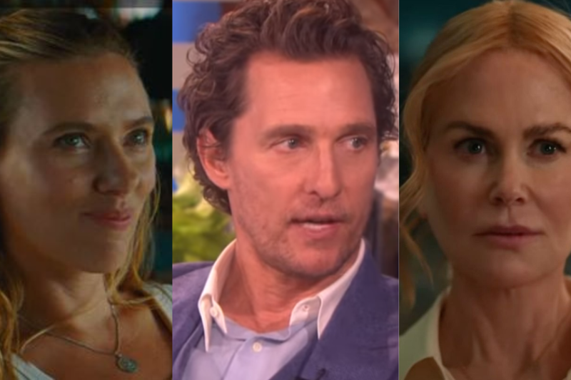 Scarlett Johansson, Matthew McConaughey e Nicole Kidman