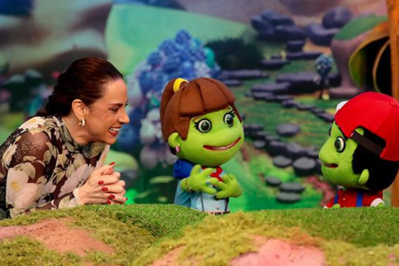 Imagem de divulgação do programa Sábado Animado