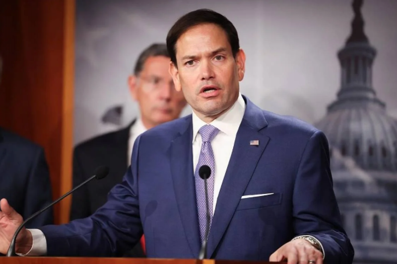 O secretário de Estado dos Estados Unidos, Marco Rubio