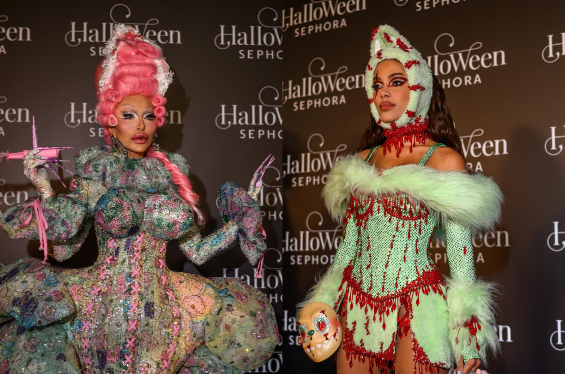 Confira o look de Halloween dos famosos no Baile da Sephora