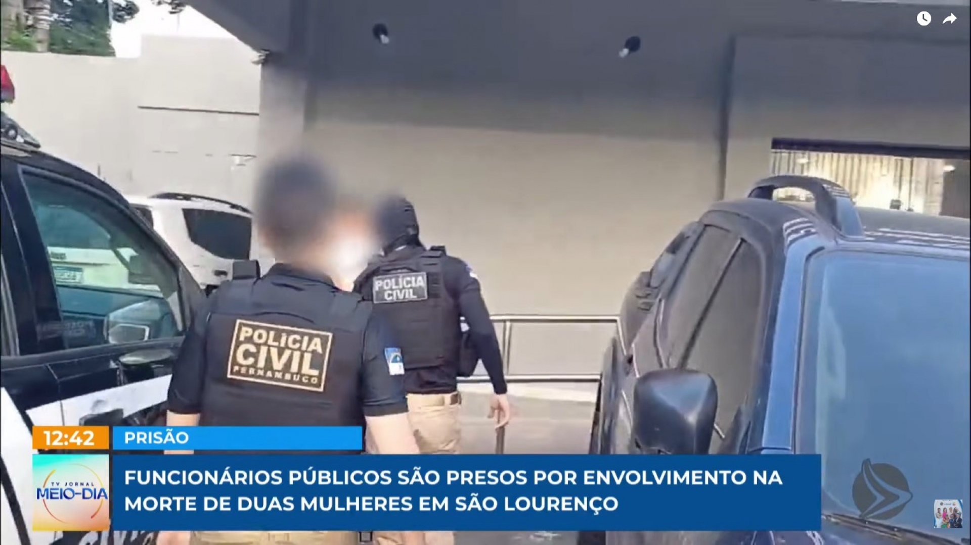 Quatro suspeitos de filmar e postar um duplo homicídio são presos