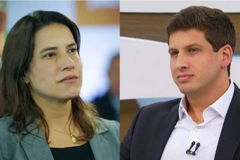 A governadora de Pernambuco, Raquel Lyra e o prefeito do Recife, João Campos