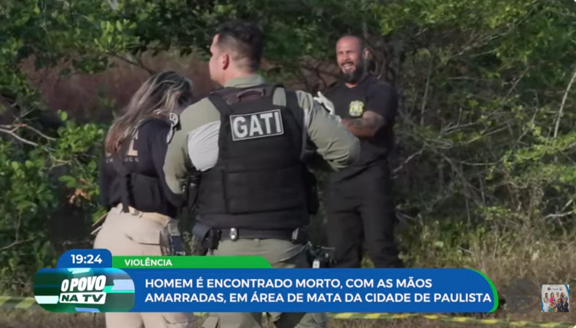 Homem é encontrado morto com as mãos amarradas em Maranguape