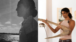 A poeta de Deborah Brennand e artista visual amorí