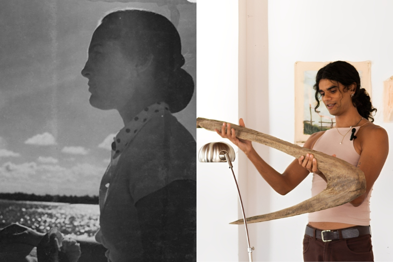 A poeta de Deborah Brennand e artista visual amorí