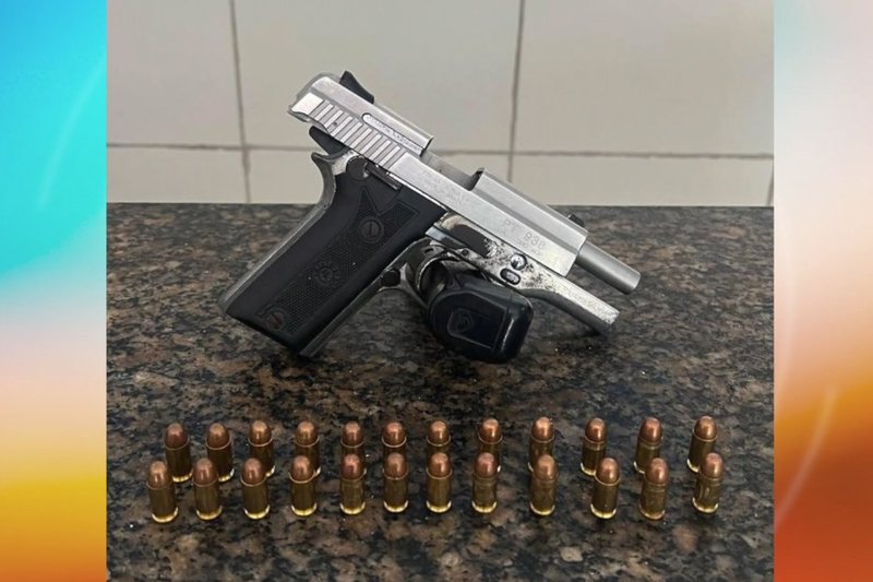 Materiais apreendidos
