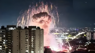 A SSP-SP disse que a residência era utilizada de forma irregular como depósito de fogos de artifício