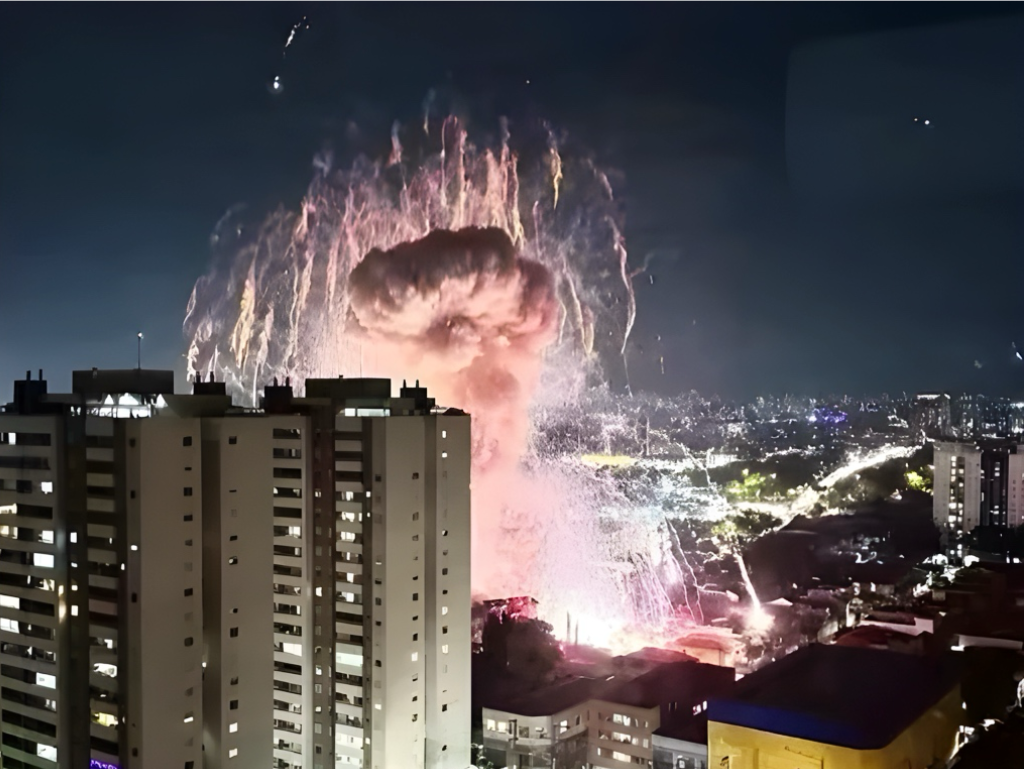 Explosão em depósito irregular de fogos de artifício deixa um morto e 10 feridos em São Paulo