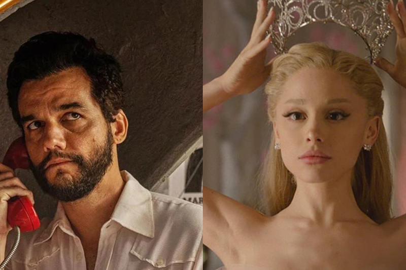 Wagner Moura e Ariana Grande