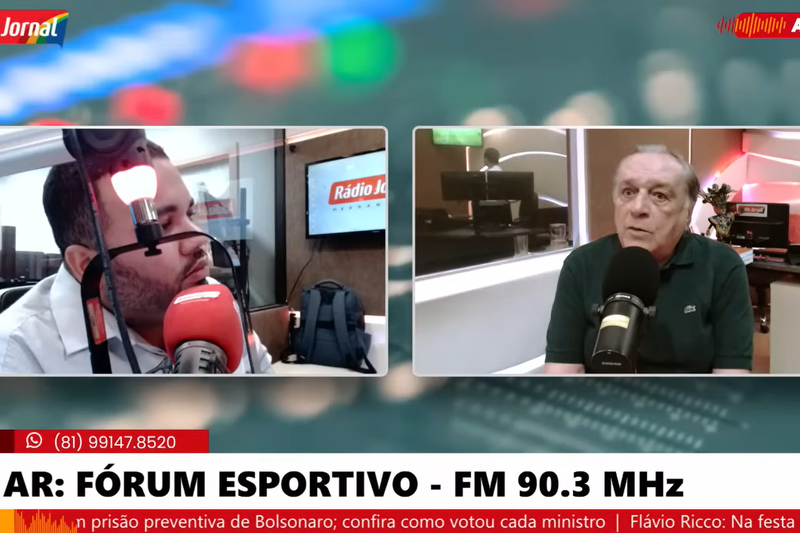 Entrevista com Branquinho, ex-presidente do Sport, para a Rádio Jornal