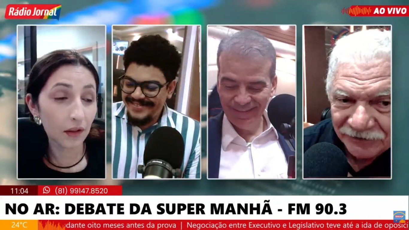  Debate na Rádio Jornal discute papel do Estado, privatizações e emendas parlamentares