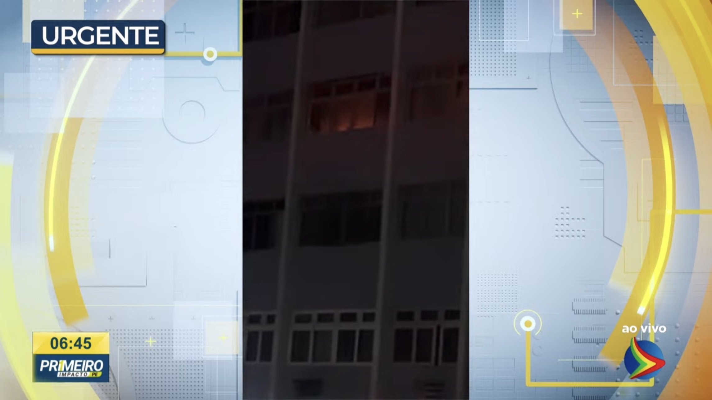 Incêndio em edifício de Boa Viagem mobiliza operação e deixa duas moradoras hospitalizadas