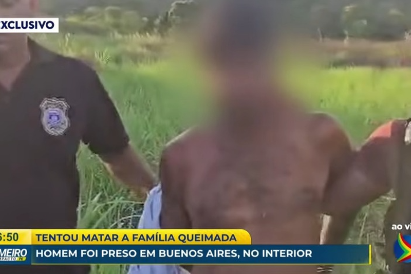 Homem fugiu após atear fogo em pilha de roupas da esposa