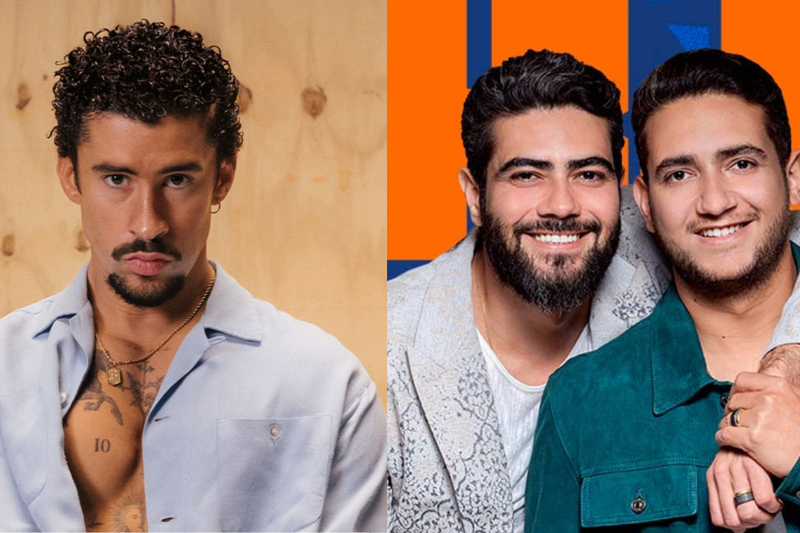 Bad Bunny e Henrique & Juliano