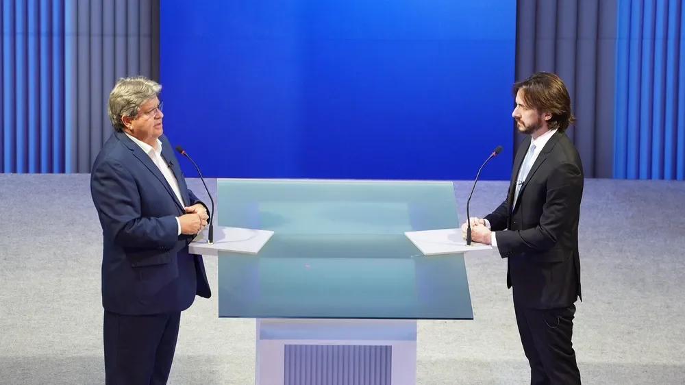 João Azevêdo (PSB) e Pedro Cunha Lima (PSDB) 