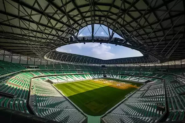 Estádio Cidade da Educação é um dos palcos da Copa do Mundo 2022 no Catar