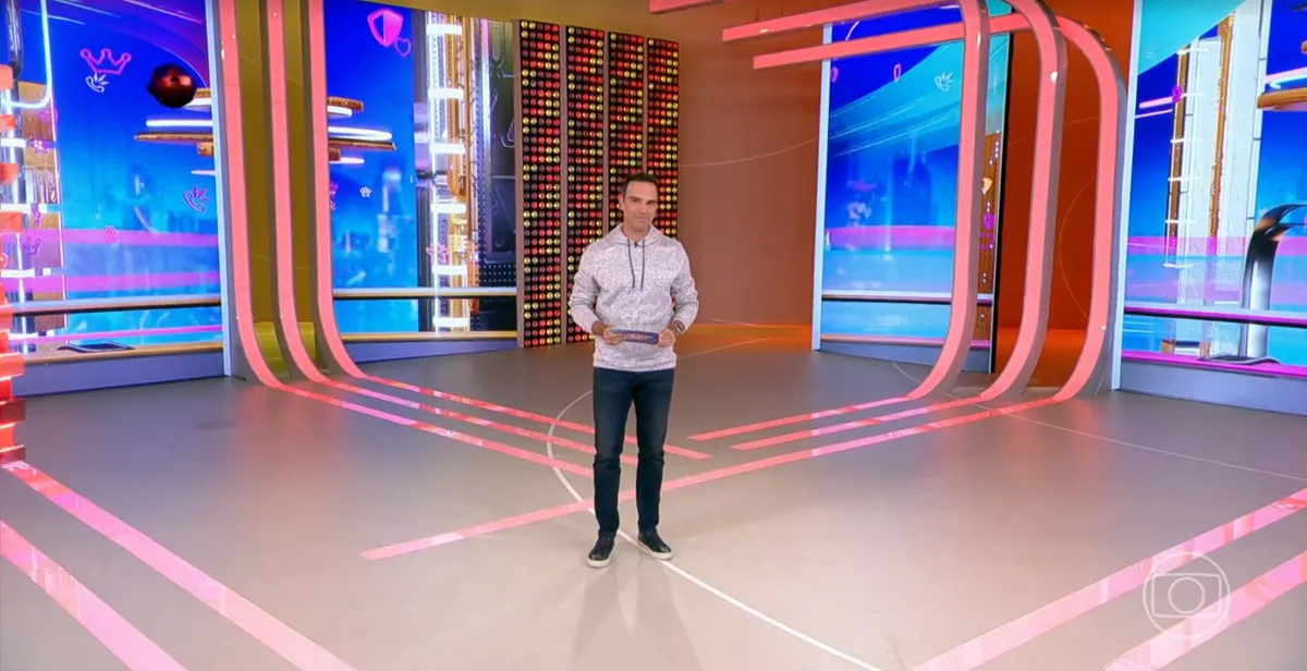 Tadeu Schmidt, apresentador do BBB 23, reality da TV Globo