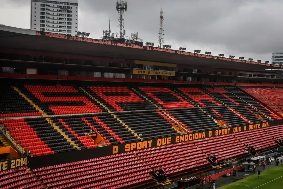 Estádio da Ilha do Retiro, no Recife