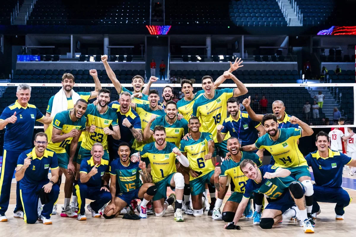 VNL Masculina 2024 onde assistir ao vivo e horários